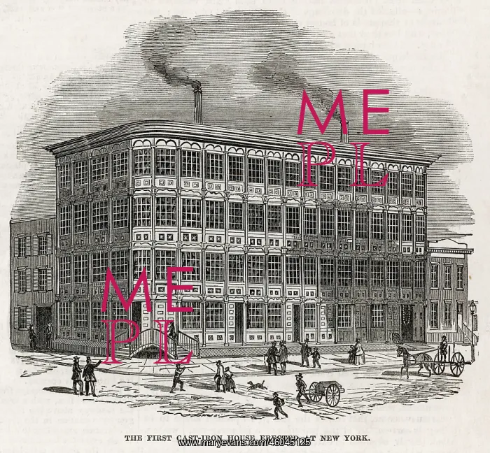 : First cast-iron house in New York : First cast-iron house in New York