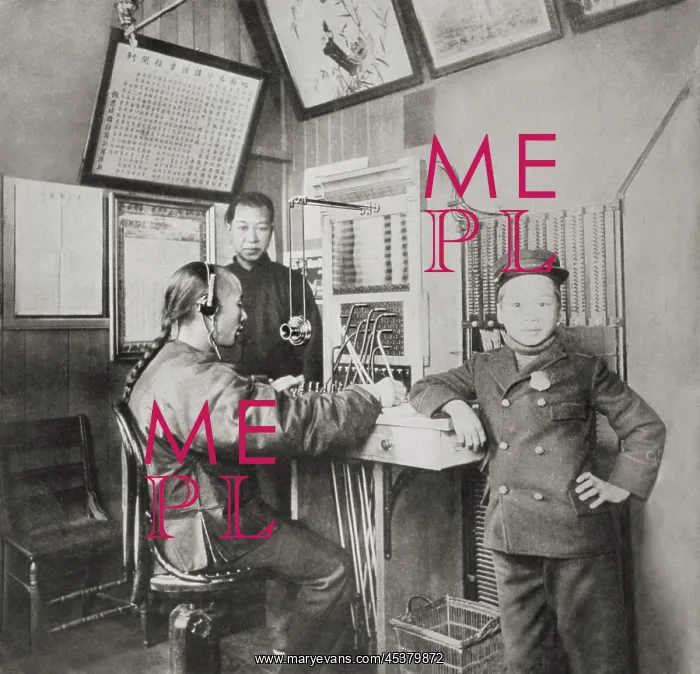 : The first Chinese telephone operator in Chinatown : The first Chinese telephone operator in Chinatown
