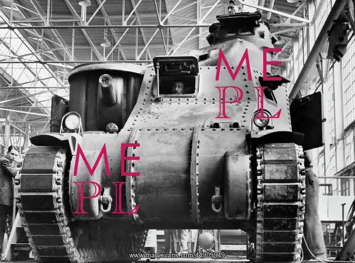 : First Chrysler M3 Medium Tank Final Inspection on Industr : First Chrysler M3 Medium Tank Final Inspection on Industr