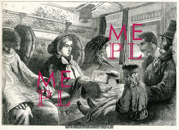 : First class passengers going home for Christmas 1859 : First class passengers going home for Christmas 1859