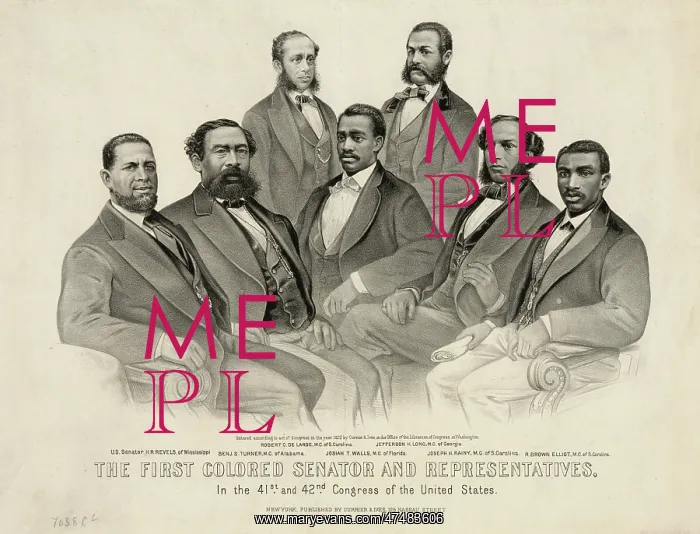 : The first colored senator and representatives - in the 41st : The first colored senator and representatives - in the 41st