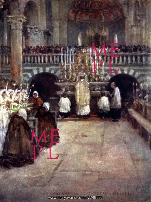 : FIRST COMMUNION, FIESOLE : FIRST COMMUNION, FIESOLE