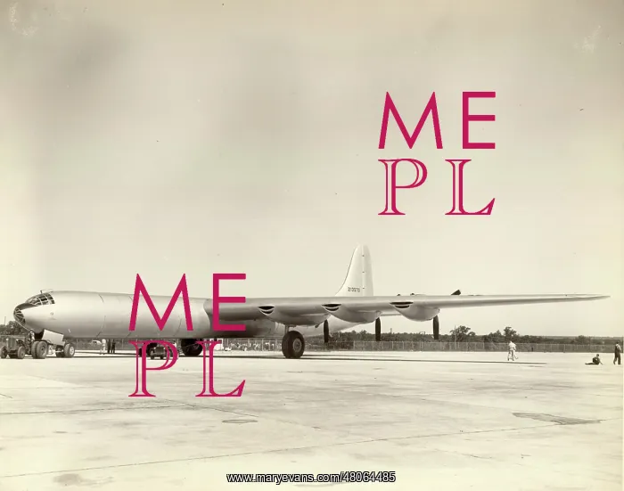 : The first Convair XB-36 42-13570 before test flights : The first Convair XB-36 42-13570 before test flights