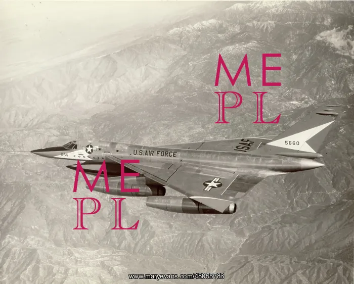 : The first Convair XB-58A Hustler 55-660 : The first Convair XB-58A Hustler 55-660