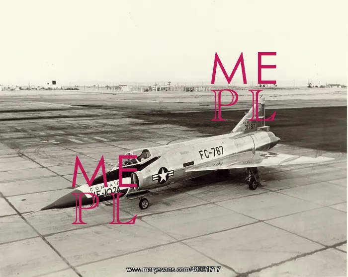 : The first Convair YF-102A Delta Dagger 53-1787 : The first Convair YF-102A Delta Dagger 53-1787