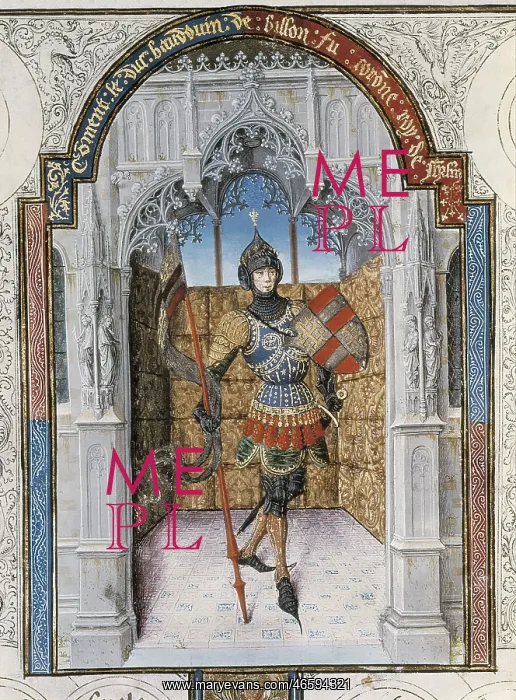 : First Crusade (1095-1099). Baldwin I of Jerusalem : First Crusade (1095-1099). Baldwin I of Jerusalem
