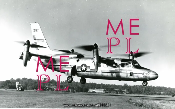 : The first Curtiss-Wright X-19, 62-12197 : The first Curtiss-Wright X-19, 62-12197