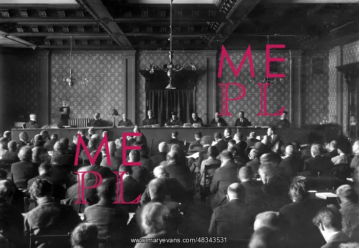 : First day of hearings of the Hitler trial in : First day of hearings of the Hitler trial in