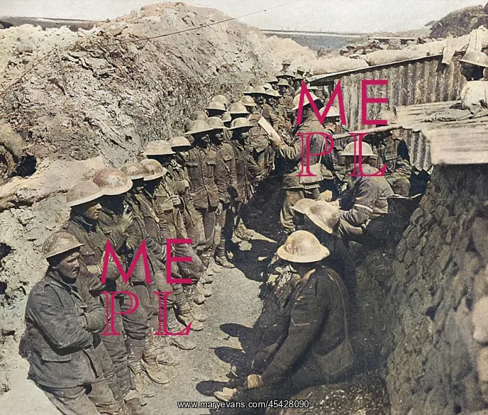 : First day of the Somme - the roll call after attack : First day of the Somme - the roll call after attack
