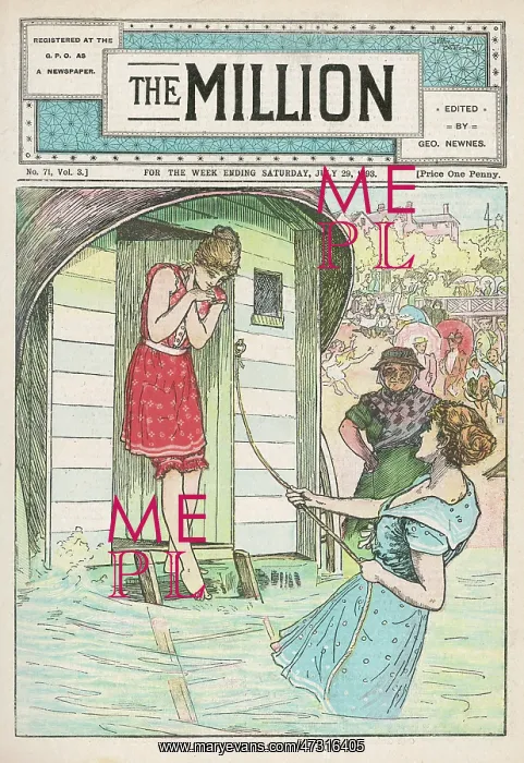 : HER FIRST DIP 1893 : HER FIRST DIP 1893