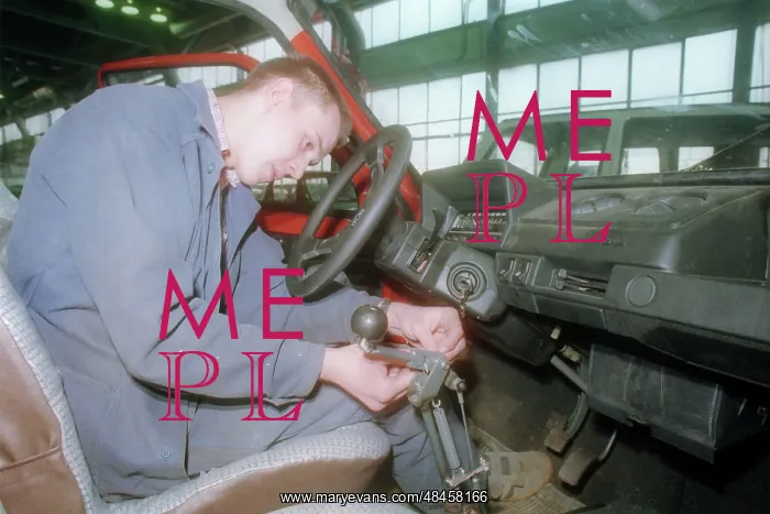 : First disability car assembled at KamAZ factory, 1994 : First disability car assembled at KamAZ factory, 1994