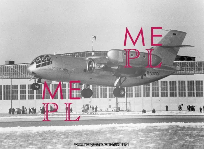  : The first Dornier Do31E experimental V / STOL transport D-9530