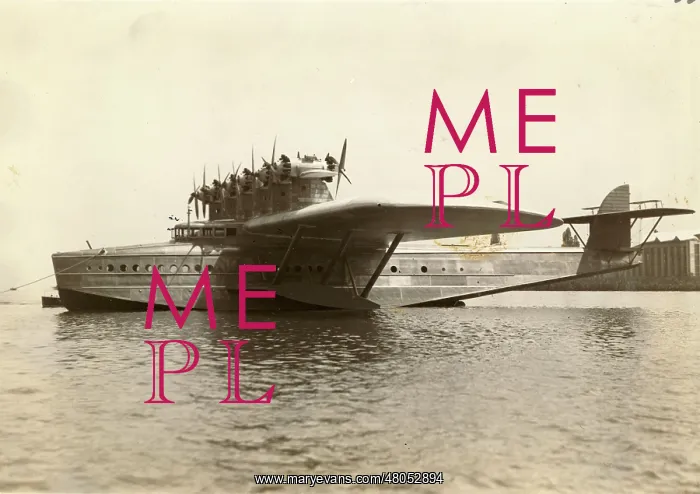 : The first Dornier DoX on the water : The first Dornier DoX on the water