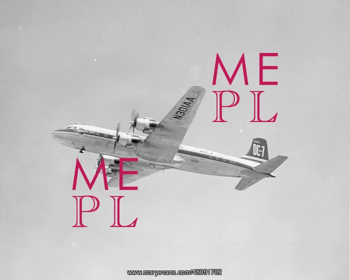 : The first Douglas DC-7 N301AA : The first Douglas DC-7 N301AA