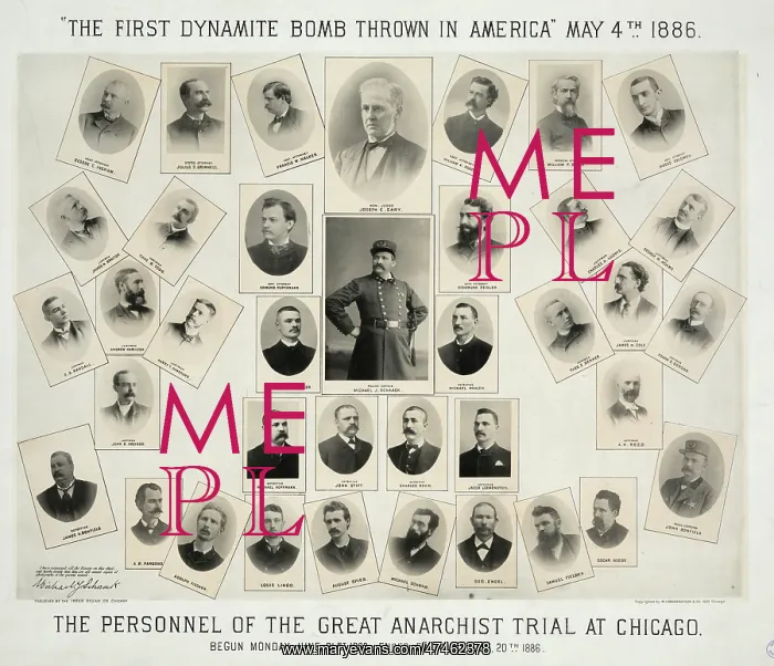: The first dynamite bomb thrown in America May 4th, 1886. The : The first dynamite bomb thrown in America May 4th, 1886. The