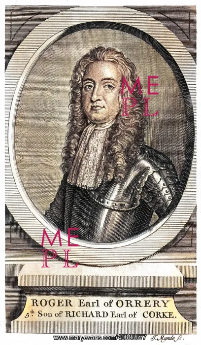 : FIRST EARL OF ORRERY : FIRST EARL OF ORRERY
