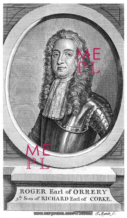 : FIRST EARL OF ORRERY : FIRST EARL OF ORRERY