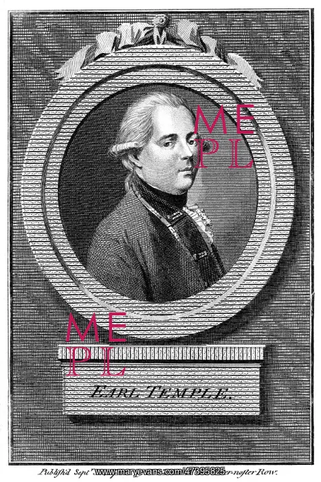 : FIRST EARL TEMPLE : FIRST EARL TEMPLE