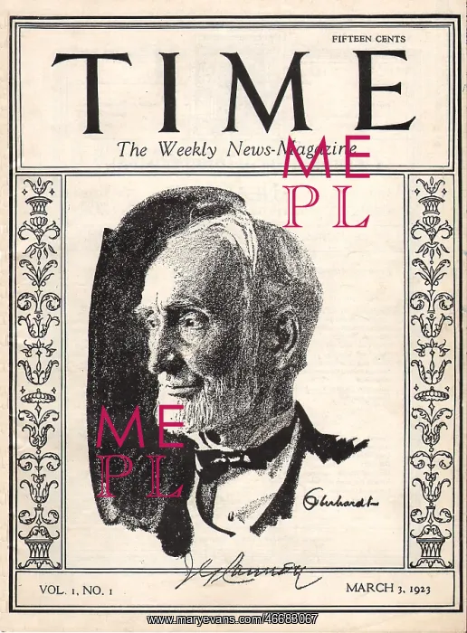 : First edition of Time Magazine : First edition of Time Magazine