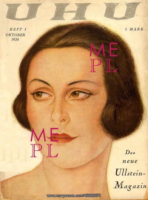 : First edition of UHU magazine : First edition of UHU magazine