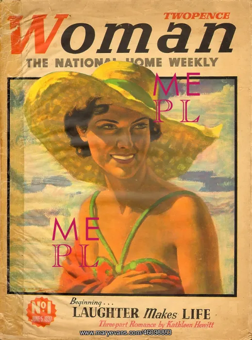 : First edition of Woman magazine : First edition of Woman magazine