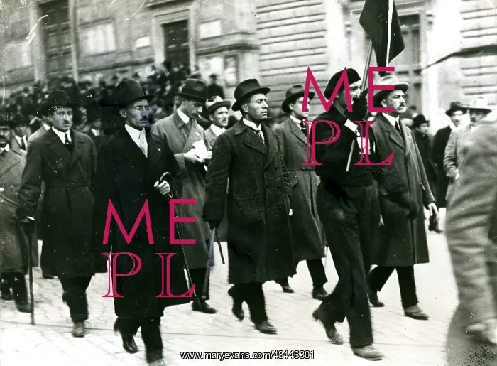 : The first Fascist Congress, Rome, 1919. Benito : The first Fascist Congress, Rome, 1919. Benito