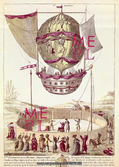 : First flight of a hot-air balloon on 22th December : First flight of a hot-air balloon on 22th December
