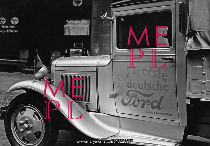 : The first Ford truck built in Germany, 1931 : The first Ford truck built in Germany, 1931