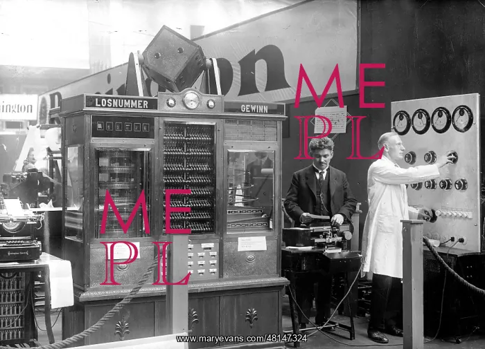 : The first fully automated lottery machine in the world, 1928 : The first fully automated lottery machine in the world, 1928