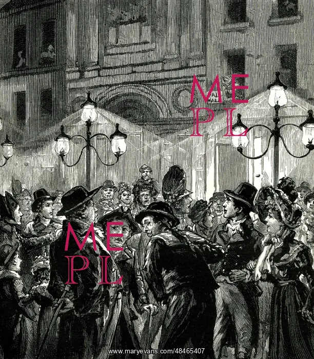  : The First Gaslight in Pall Mall, London