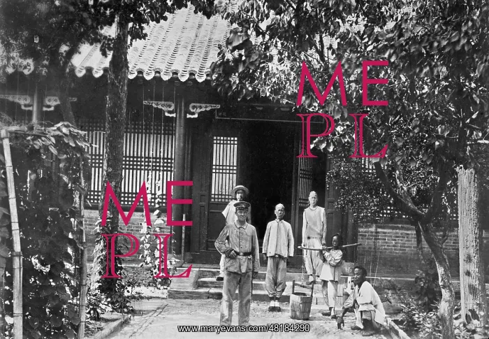 : First German hospital in Jiaozhou : First German hospital in Jiaozhou