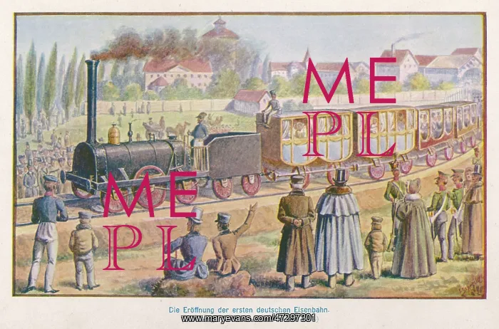 : FIRST GERMAN TRAIN : FIRST GERMAN TRAIN