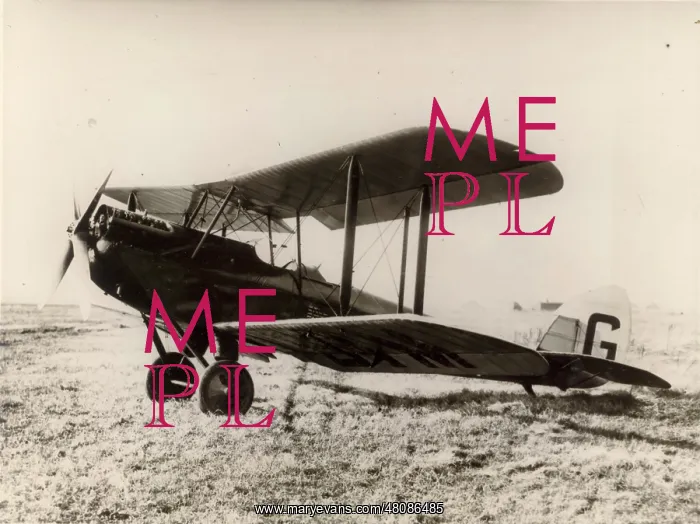 : The first de Havilland DH51 G-EBIM after conversion to DH5 : The first de Havilland DH51 G-EBIM after conversion to DH5