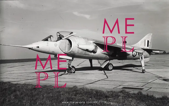 : The first Hawker P1127 XP831 at RAE Bedford : The first Hawker P1127 XP831 at RAE Bedford