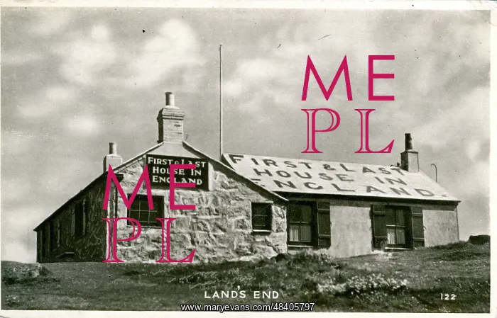 : First & Last House in England, Land's End, Cornwall : First & Last House in England, Land's End, Cornwall