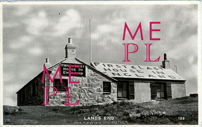 : First & Last House in England, Lands End, Cornwall : First & Last House in England, Lands End, Cornwall