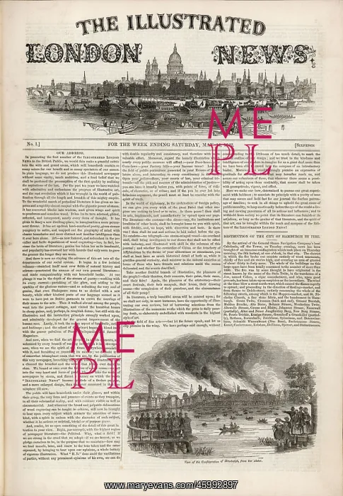: The first Illustrated London News : The first Illustrated London News