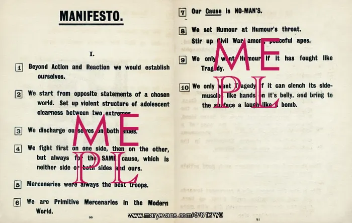 : First issue of Blast magazine, 1914 : First issue of Blast magazine, 1914