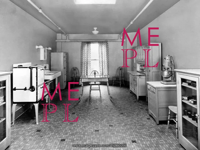 : The first Kraft Kitchen, circa 1924. ? : The first Kraft Kitchen, circa 1924. ?