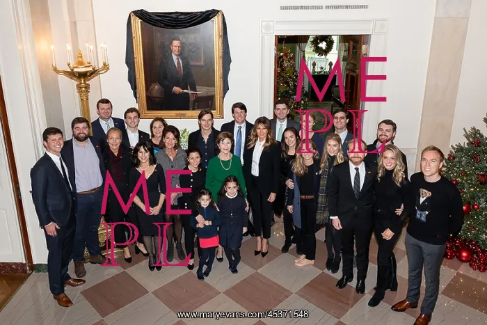  : First Lady Melania Trump with former First