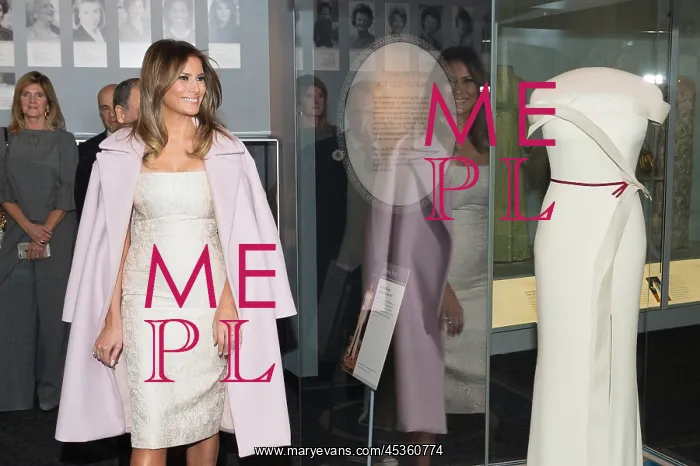 : First Lady Melania Trump at the presentation of : First Lady Melania Trump at the presentation of