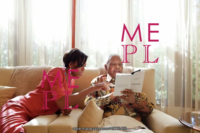  : First Lady Michelle Obama meets with former ?