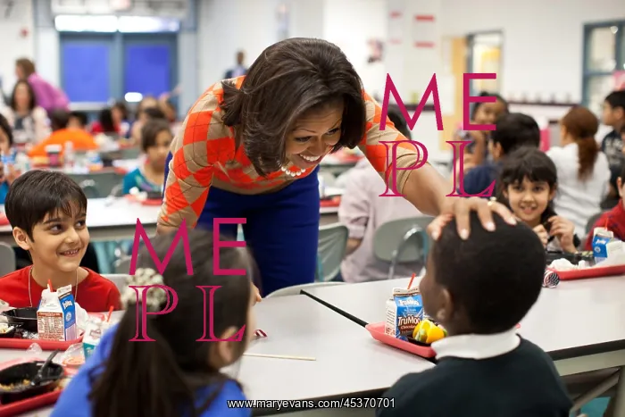 : First Lady Michelle Obama at Parklawn Elementary : First Lady Michelle Obama at Parklawn Elementary