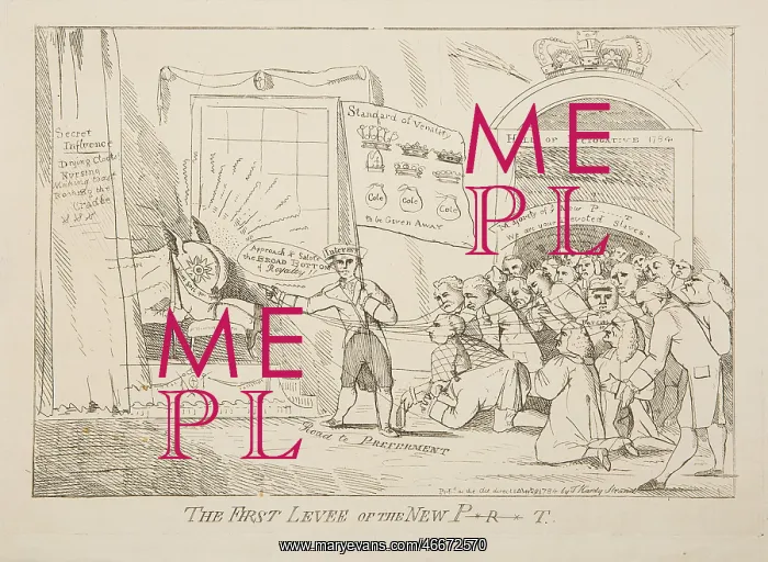 : The First Levee of the New Parliament, 1784 : The First Levee of the New Parliament, 1784