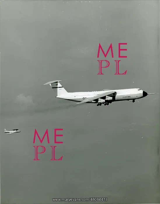 : The first Lockheed C-5A Galaxy, 66-8303, with a Lockheed : The first Lockheed C-5A Galaxy, 66-8303, with a Lockheed