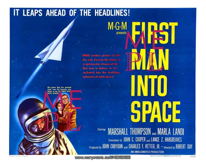 : First Man Into Space a 1959 science fiction horror : First Man Into Space a 1959 science fiction horror