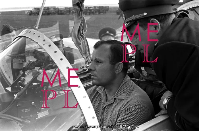: First man in space Yuri Gagarin inside Aero L-29 : First man in space Yuri Gagarin inside Aero L-29
