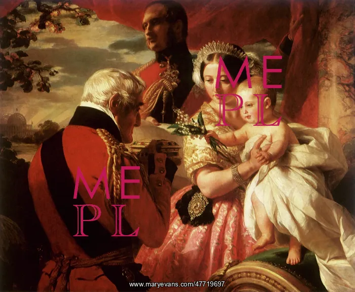 : The First of May 1851, by Winterhalter : The First of May 1851, by Winterhalter