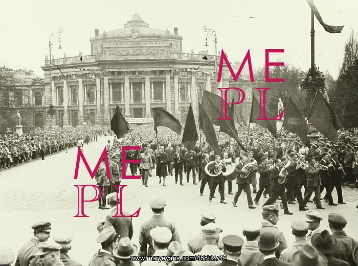 : First of May celebration in Vienna : First of May celebration in Vienna