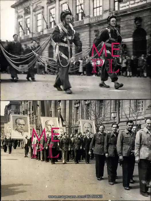 : First of May demonstrations in East Berlin, Germany : First of May demonstrations in East Berlin, Germany